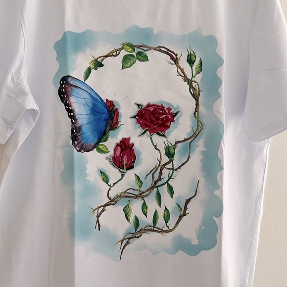 ROKU STUDIO BUTTERFLY LOVE T-SHIRT - Picture 3 of 4